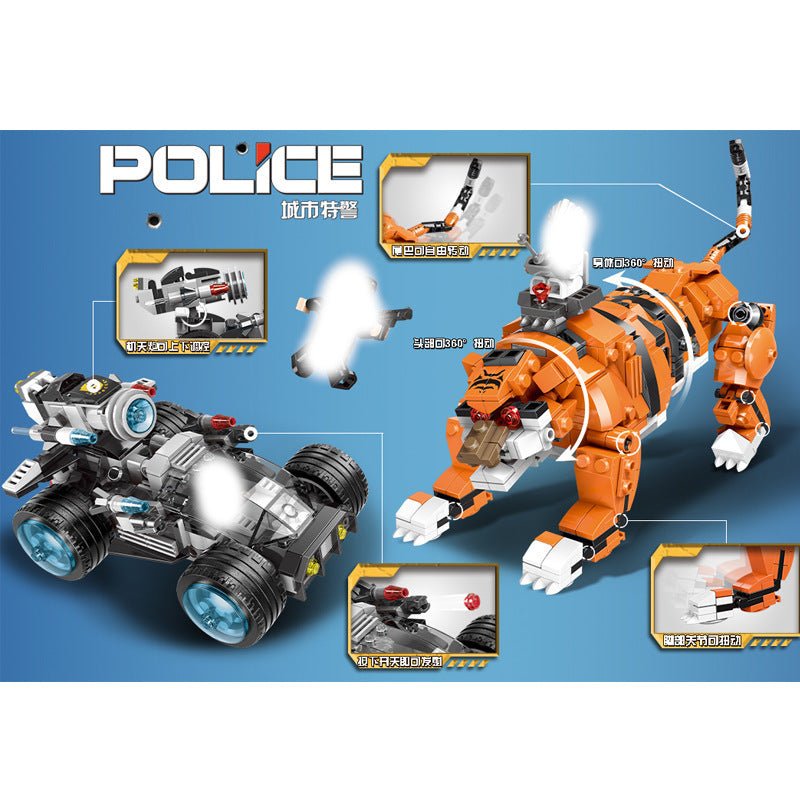 Polizei und der verrückte Professor - Xingbao XB10005 - KBS - Welt der Steine