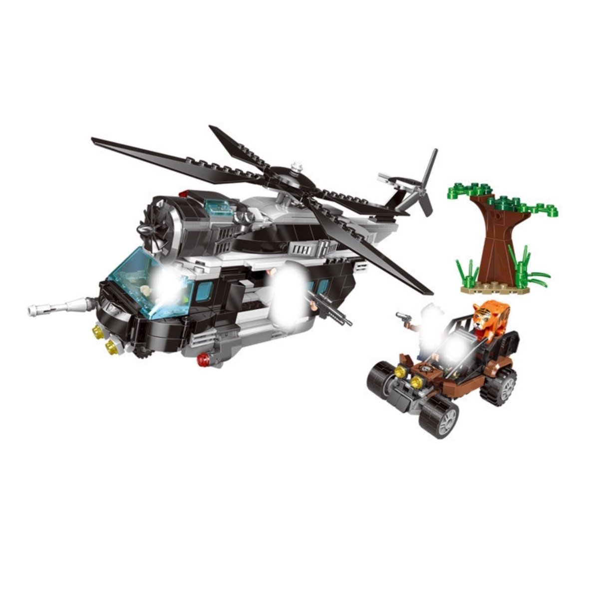 Polizei und die Jagd auf Wilderer - Xingbao XB10004 - KBS - Welt der Steine