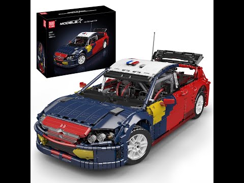 Mould King Citroën C4 WRC Rally Car - Mould King 13187