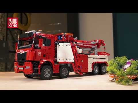 Mould King 17027 Tow Truck - Mould King Truck Serie