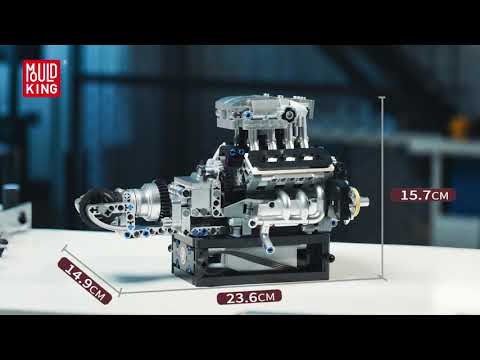 Mould King 10206 V8 – Mould King Motoren Serie