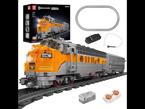 Mould King 12018S – Locomotive diesel EMD F7 WP Mould King