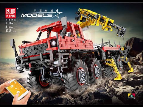 Mould King 13146 – Camión todoterreno 8x8 de Mould King