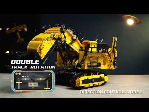 Mould King 17070 Liebherr Bagger