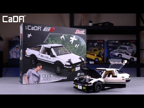 Cada C61024 Coche de drift - CaDA Initial D Toyota Trueno AE86