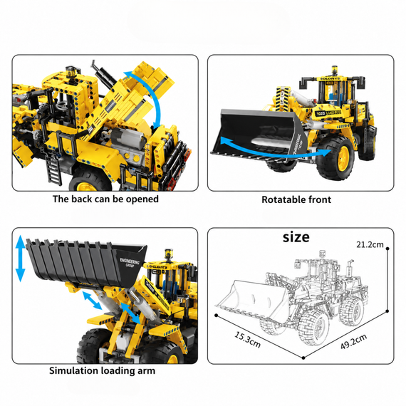 Baustelle Bulldozer - Xingbao XB03039
