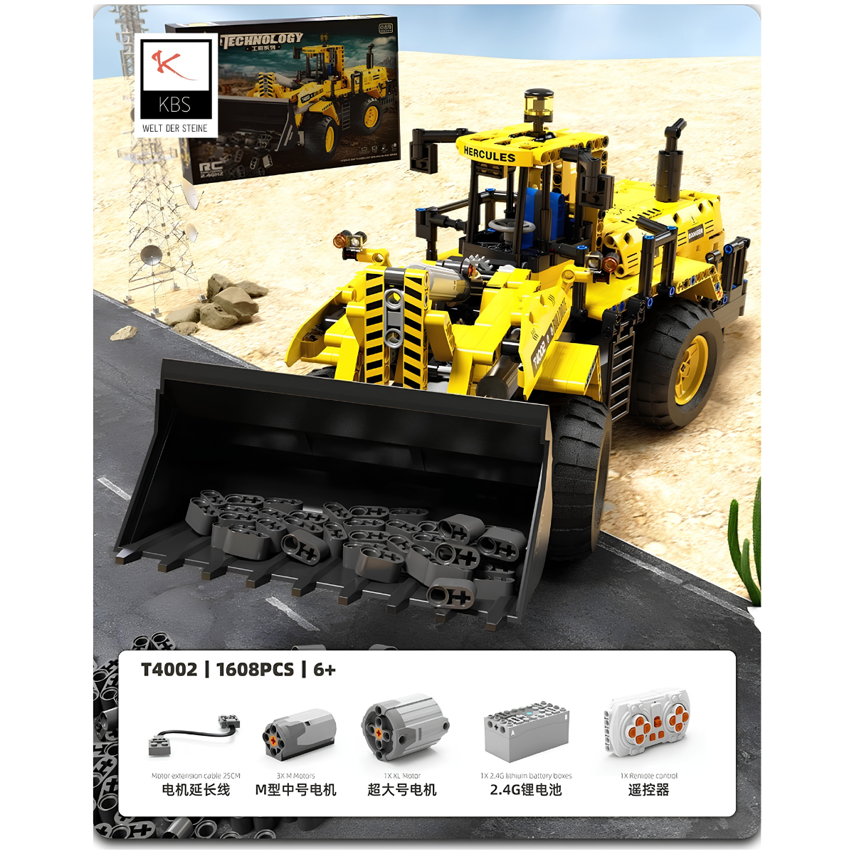 Radlader - T4002 - KBS - Welt der Steine