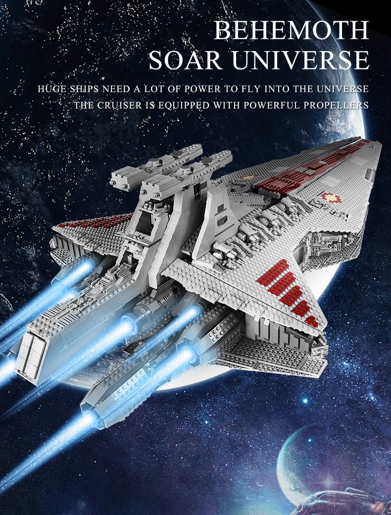 Republikanischer Sternenkreuzer - Mould King 21005 - KBS - Welt der Steine