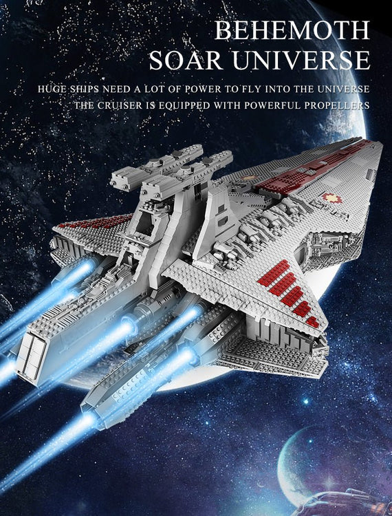 Republikanischer Sternenkreuzer - Mould King 21005 - KBS - Welt der Steine