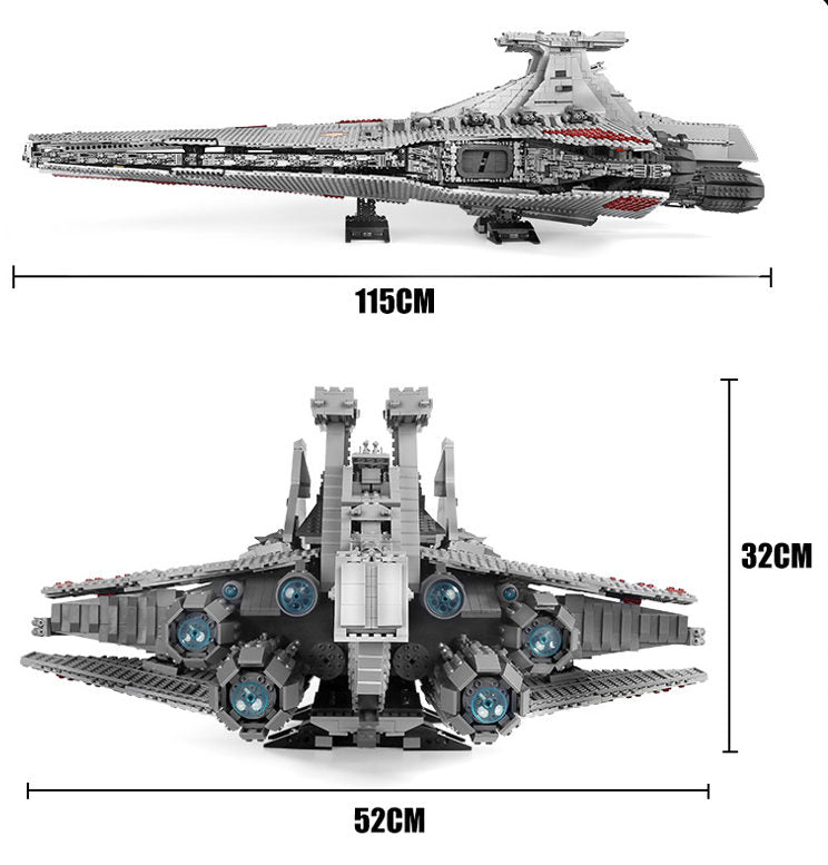 Republikanischer Sternenkreuzer - Mould King 21005 - KBS - Welt der Steine