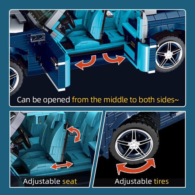 Rolls Royce Cullinan - Mould King 10017 - KBS - Welt der Steine