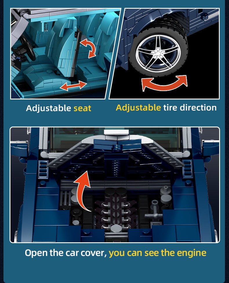 Rolls Royce Cullinan - Mould King 10017 - KBS - Welt der Steine