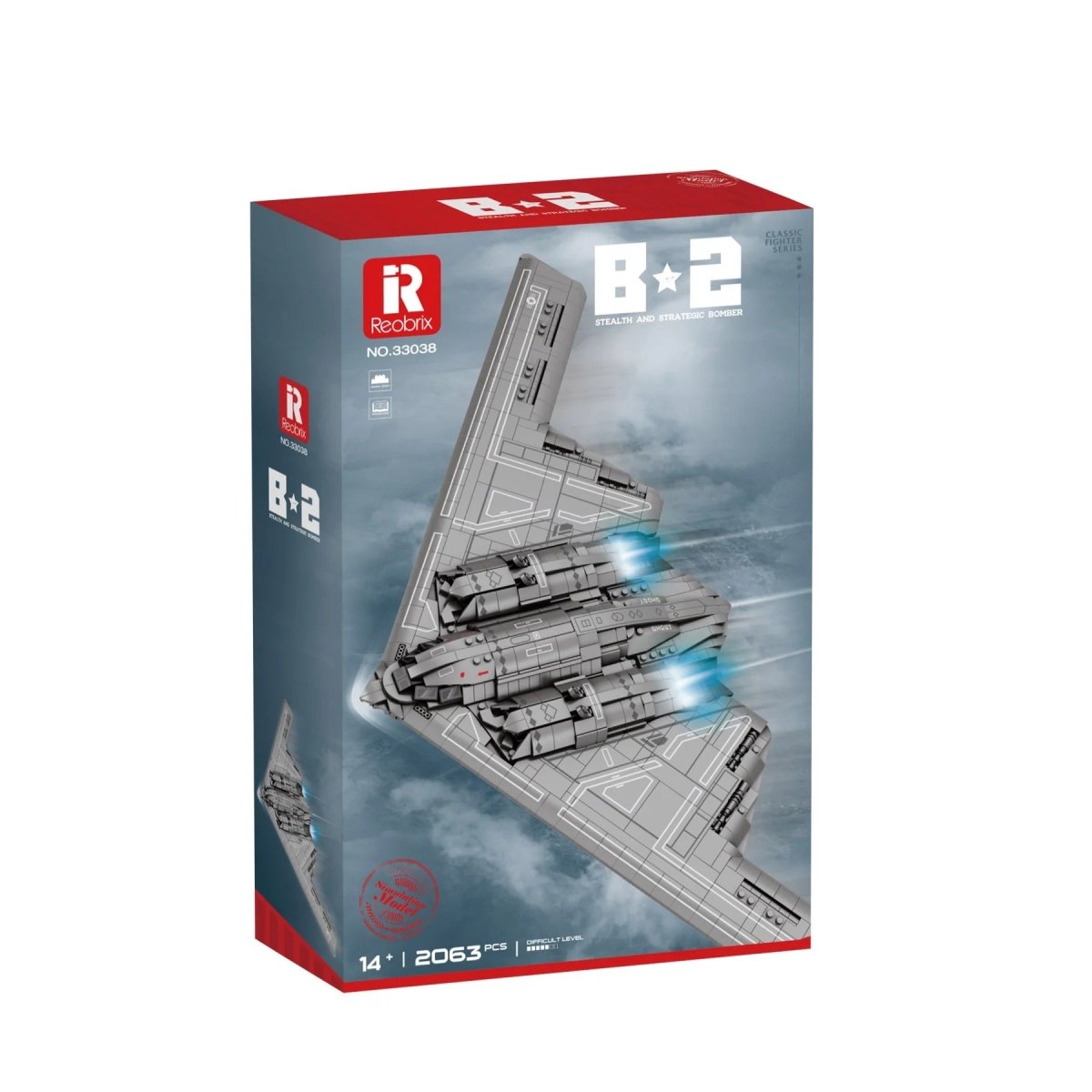 Stealth Bomber - Reobrix 33038 - KBS - Welt der Steine