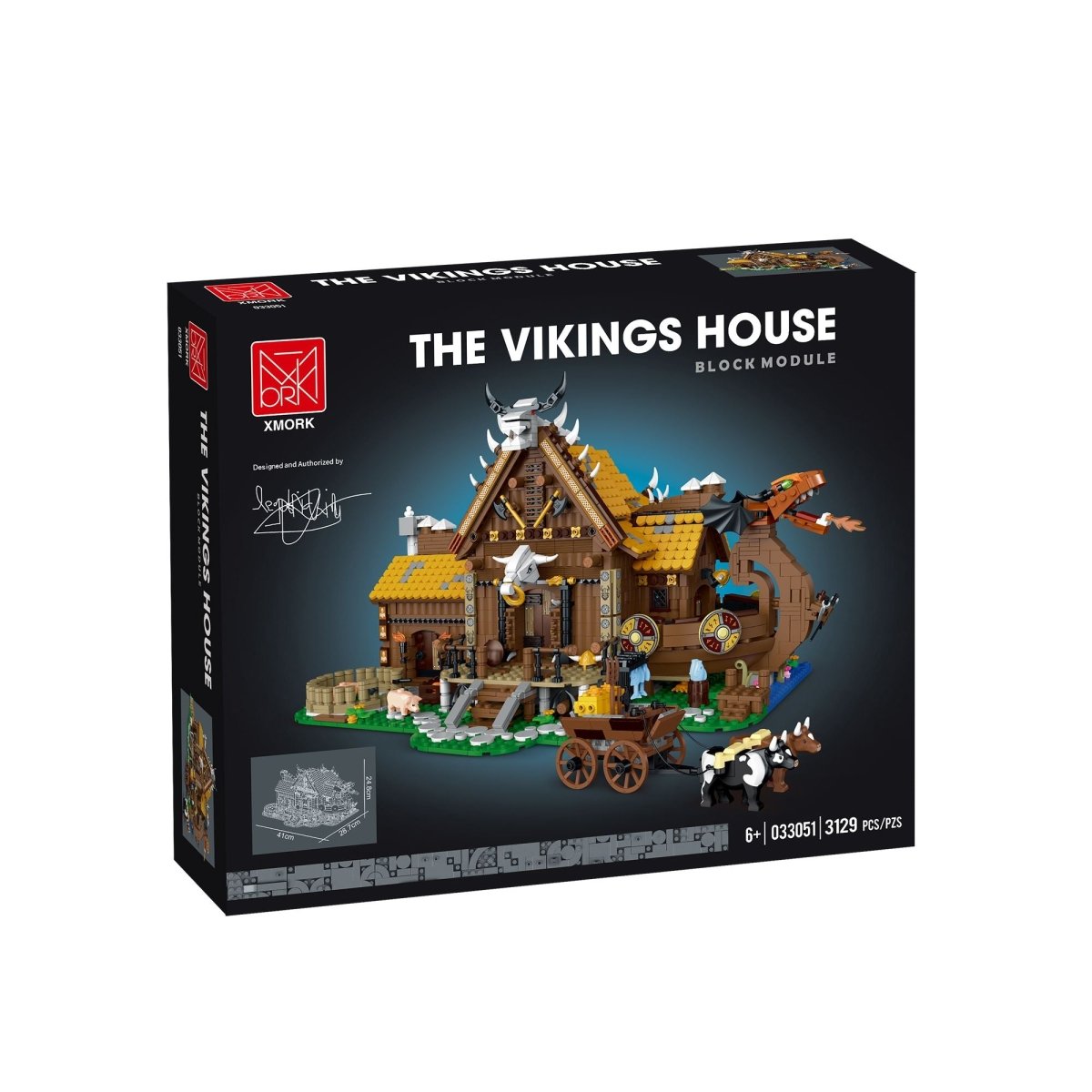 The Vikings House - Mork 33051 - KBS - Welt der Steine