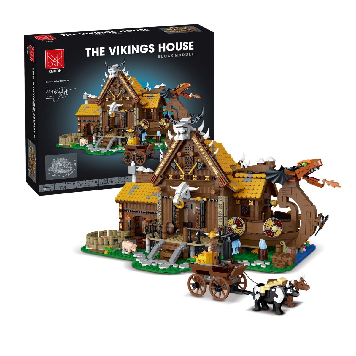 The Vikings House - Mork 33051 - KBS - Welt der Steine
