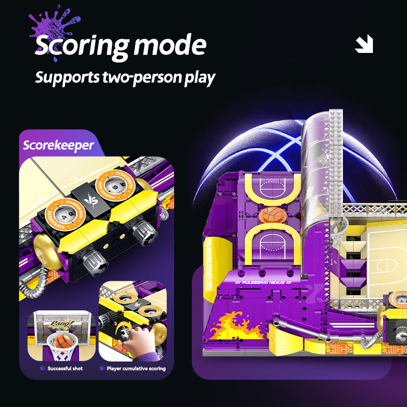 Xinzhuan XZ0009 Basketball-Spielautomat – Punktezähler für 2 Spieler