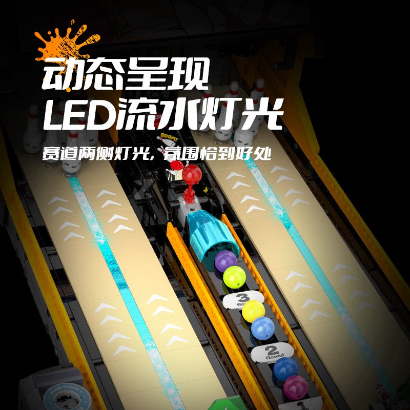 Xinzhuan XZ0020 Bowling-Spielautomat – LED-Lauflicht